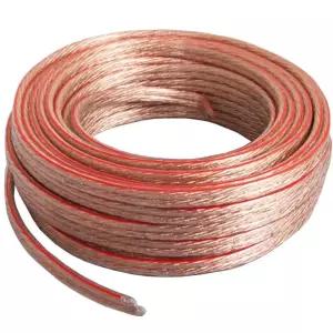 16AWG 스피커 와이어 게이지 케이블 50피트 가정용 극장 및 자동차 적합