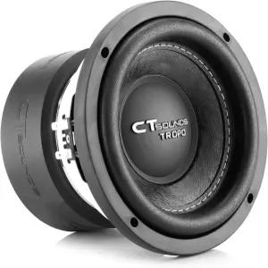 CT 사운드 TROPO-6.5-D2 400와트 맥스 6.5인치 카 서브우퍼 듀얼 2옴