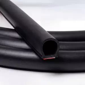 소음 감소를 위한 Pangda 10피트 D자형 고무 웨더 스트리핑 폼 자가 접착 EPDM 도어 씰 스트립 자동차 보트