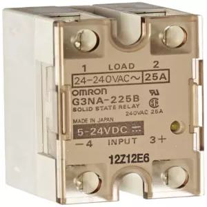 Omron G3NA-225B DC5-24 솔리드 스테이트 릴레이 제로 크로스 기능 노란색 표시기 포토트리아 커플러 절연