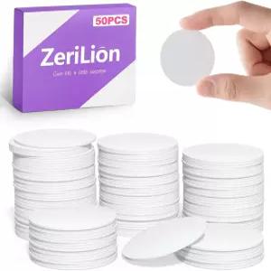 제리리온 50 PCS NFC 태그 NTAG215 빈 215 스티커 코인 카드 장치용 재작성 가능한 프로그래머블 칩