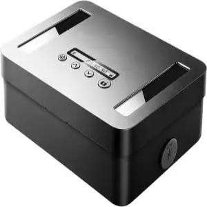 베이디어 금속 시간 잠금 상자 타이머가 있는 휴대폰 금고 USB C 충전이 가능한 자가 제어 용기 장치
