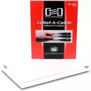 Hosa LBL-466 라벨-A-케이블 60개