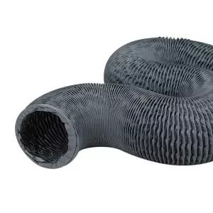 배기관 125파이 - 700mm 자바라 연통 블랙