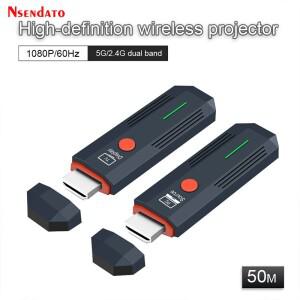 50M 1080P 무선 HDMI 비디오 송수신기 익스텐더 5.8G TV 스틱 디스플레이 동글 모니터 박스용