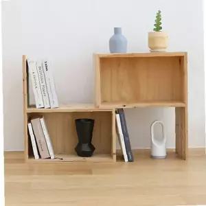 고급삼나무폭조절 DIY책장480 [1세트] 원목책장 [2p] 삼나무 DIY 조립