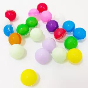원형 랜덤 추첨 뽑기 캡슐 경품 행사 볼 32mm 빈 이벤트 플라스틱