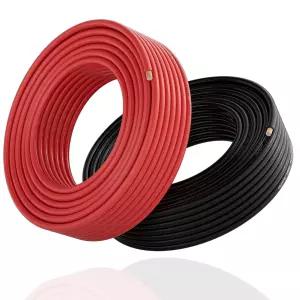 16 게이지 와이어 레드/블랙 각 25피트 2팩 16AWG CCA 배터리용 저전압 자동차 기본 하네스 카 오디오 원격
