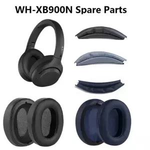 헤드셋스펀지 이어폼 소니 Sony WH-XB900N 헤드폰 교체 헤드 밴드 가죽 이어 커버 귀마개 wh xb900b 헤드셋