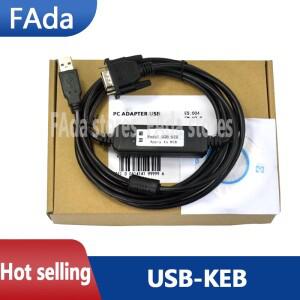 디버깅 케이블 통신 다운로드 데이터 KEB F4 인버터 패널