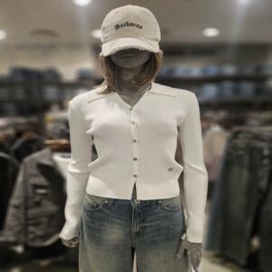 버커루  여성  RN 카라 니트 가디건  B251KC803P