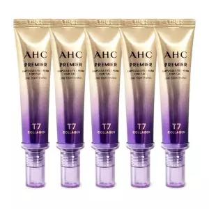 AHC 프리미어 앰플 아이크림 포 페이스 라인 타이트닝 40ml 주름케어 5개 Ss