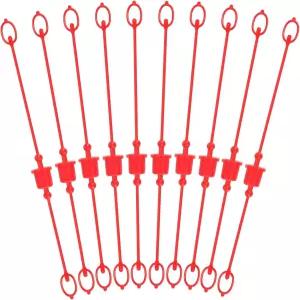 톤디아모 10세트 유압 더스트 캡 플러그 퀵 커플러 커버 호스 남성 및 1/2인치 평면 커플링과 호환되는
