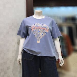 벨라디터치  V9G2TS25 열기구 프린트 티셔츠