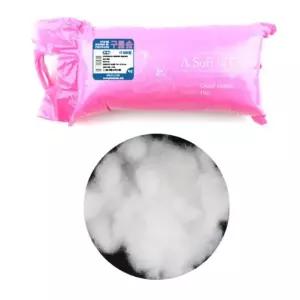 덕용 유니아트 구름솜1kg 만들기 공예 우드락 미술 목걸이 비즈 색지 큐빅