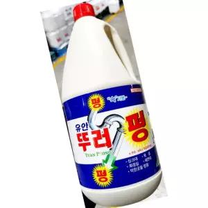 유안 뚜러뻥 2L 주방 세제 업소용 기름 세정 식기