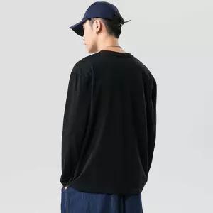 [지니온]심플 무지 오버핏 커플 윈터 빈티지
