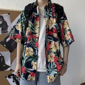 꽃무늬 바캉스 휴양지 하와이안 셔츠 5color LM-0336