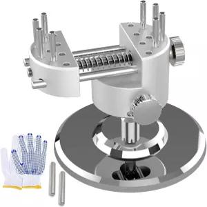 미니 벤치 바이스 360 회전 CNC 알루미늄 합금 취미 10개의 핀 8개의 고무 패드 보석 제작 목공 금속 가공