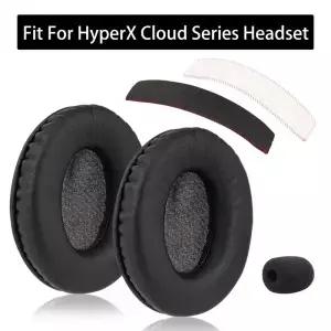 HyperX Cloud Alpha / Core Stinger Flight FlightS Silver X Pro I II 게임용 헤드폰 이어패드용