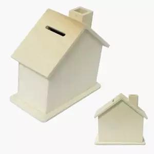 [제이큐]혜명몰 나무집저금통 만들기키트 원목DIY 저금통꾸미기 목재DIY 저금