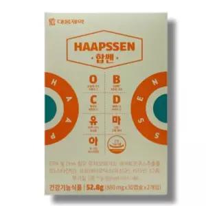 [보리담다] 대웅제약 합쎈 880mg x 60캡슐
