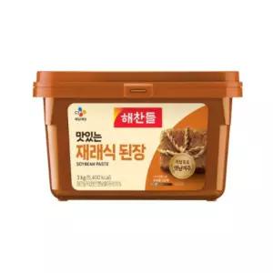 해찬들재래식된장3kg 고추장 쌈장 간장 양념