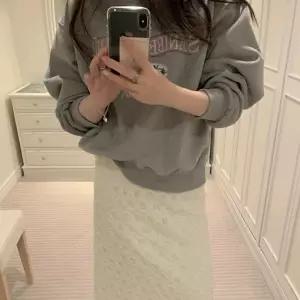 하트 여리핏 레이스 펀칭 롱 스커트