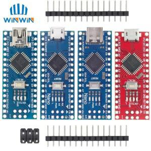 Arduino Nano 3.0 용 AITEWIN 프로모션 Atmega328 컨트롤러 호환 보드 모듈 USB PCB 개발