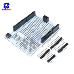 프로토타입 PCB 개발 브레드보드 확장 쉴드 보드 모듈 아두이노 R3용 DIY 키트 2.54mm