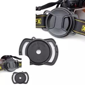 뮤 DSLR 카메라 렌즈 스트랩 홀더 커버 캡 고정 미러리스
