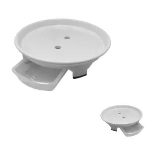 마이한 화분받침 물받이 플라스틱 화병 2호 25cm 수량 포함
