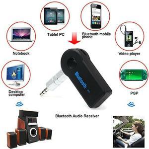 블루투스 호환 5.0 오디오 수신기 미니 스테레오 AUX USB PC 헤드폰용 자동차 핸즈프리 무선 어댑터