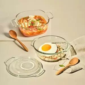 글라스락 렌지쿡 코지밀크 볶음밥덮밥용 유리캡 탕찌개용