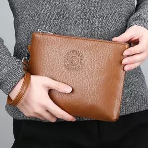 손목스트랩가방 여권카드지갑 가죽 클러치백 보조가방 남성용