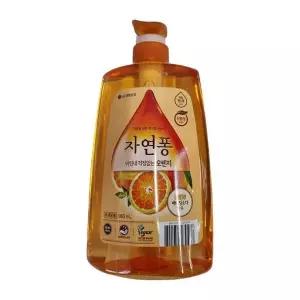 [제이큐]자연퐁 오렌지 주방세제 980ml 대용량 기름 제거 설거지