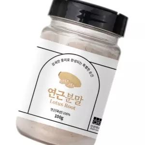 신선약초 연근분말 100g 가루 차