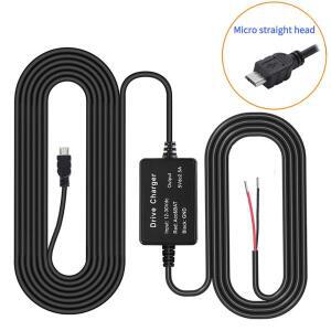 5V 2A 미니 마이크로 타입C USB 자동차 대시 카메라 충전기 어댑터 하드 와이어 DVR 기록 저전압 보호 키트