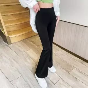 [하프클럽/셀러허브_여성트랜드패션]슬림한 기모 나팔바지 방한 부츠컷 여