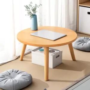 원형 느티나무 테이블 40cm 우드 원목 사이드테이블
