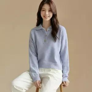 [예쎄] 카라넥 솔리드 니트(S6SKN001A)
