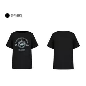 크로커다일레이디 sh06 프린트 반팔 티셔츠 CLEMTS901