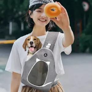 펫테일 강아지 슬링백 포대기가방 이동 백포대기 애견이동 애견백 외출