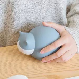 야옹이 보온 물주머니 캠핑 레저용 찜질 고양이 고양이손난로