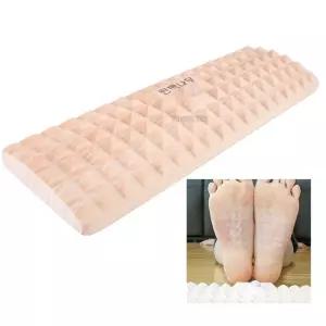 편백나무 발지압판 피라미드 엠보 소형바닥 지압기 마사지 휴대용기 종아리마 배마 지압볼 바닥통증