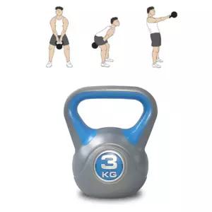 일반 여성 웨이트 초급자용 3kg 케틀벨홈레이닝 용품 홈트 헬스장 운동 기구 케틀 덤벨