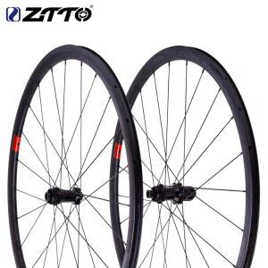 ZTTO 도로 자전거 튜브리스 디스크 브레이크 Wheelset 30mm 알루미늄 합금 에어로 와이드 림 142x12 12x100 스루 액슬 허브 R1S R2 자전거 바퀴