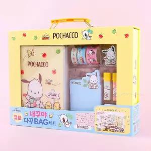 포차코 큐트 내꾸야 다꾸BAG세트다이어리 어린이 초등학생 노트 그림 문구 팬시 학용품 캐릭터