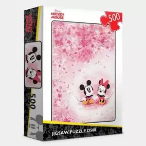 퍼즐 라이프 500P 미키마우스 봄 D508직소 취미 작품 그림 조각 집콕 연말선물 캐릭터 애니메이션 에니메이
