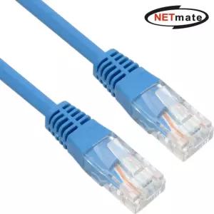CAT5E UTP 랜케이블 블루 20m 컴퓨터 랜선 인터넷 통신 스위칭허브 공유기 CCTV 연결 네트워크 다이렉트 단